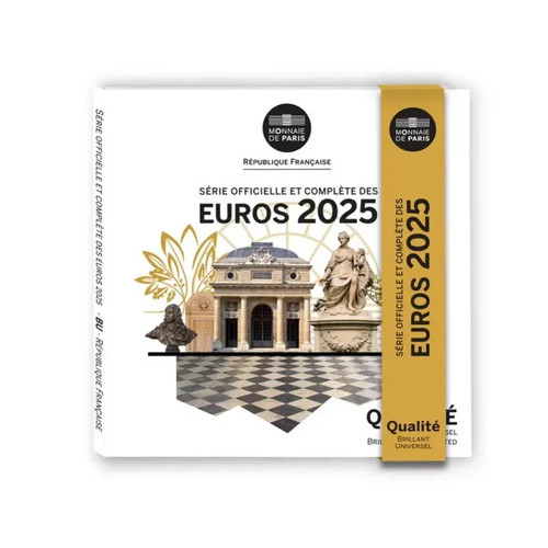 Coffret euros france 2025 - euros,