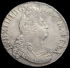 Écu Aux 8L 2éme Type 1704 X Amiens Louis XIV