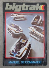 Notice Manuel BIGTRAK MB 1980 Français jouet vintage char éléctronique space