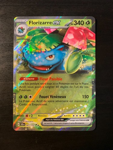 Carte pokémon florizarre - carte,