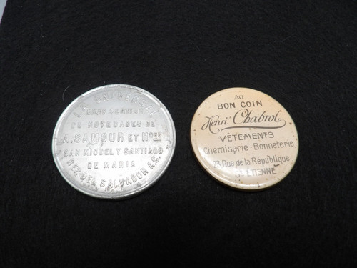 Ancien miroir poche - ancien, de
