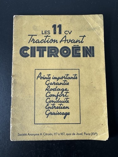 Citroen traction avant - cv,