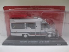 CAMPING CAR MOTORHOME FIAT DUCATO C25 J5 DELHETTS GLOBETROTTER 1986 au 1/43 NEUF