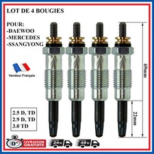 4 Bougie de préchauffage pour