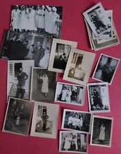 PHOTOS ANCIENNES X 24 (Avec doublons) INFIRMIÈRES LABO MICROSCOPE MÉDECINS .