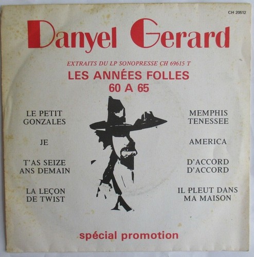 Danyel gerard promo - sp, (7")