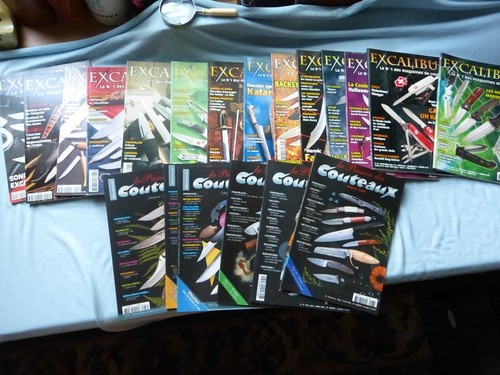 Lot revues excalibur la - 20,