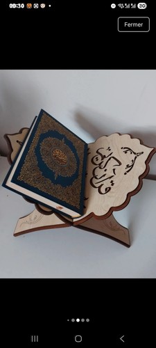 Coran avec porte - le,