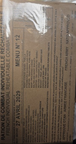 Rations combat 24h - rations, de