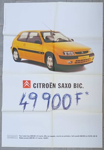 Grande affiche pub 175 120 - affiche, cm