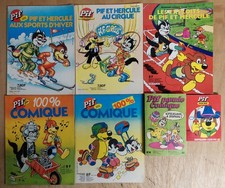 Mensuel Jeunesse BD Pif Poche Spécial 7 Tomes Édition Vaillant 1980
