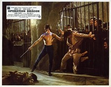 *Bruce Lee Opération Dragon Photo exploitation française papier originale 