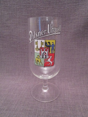 Verre bière publicitaire - a,