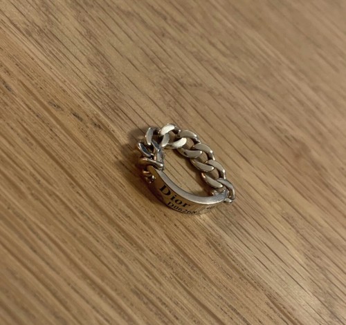 Bague dior couture blanc - or,