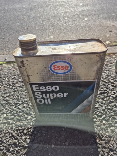 Bidon huile esso - bidon,