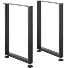 2PCS Pieds de Table Bureau