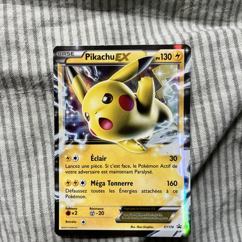Carte pokémon pikachu - pokémon, ex