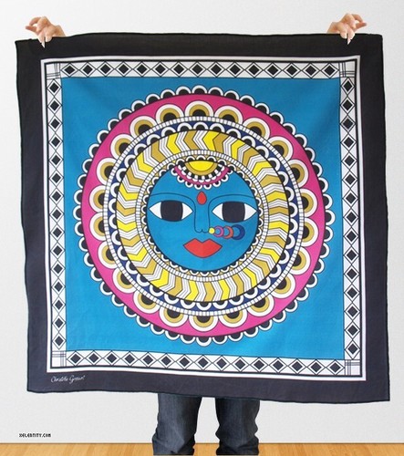 Tenture coton bio lune - coton,