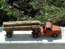 Vintage CAMION TRUCK  willeme Dinky Toys Super Made  transport  Bois ref 36 1/43