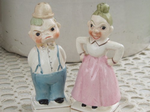 Two faced couple salt - , and