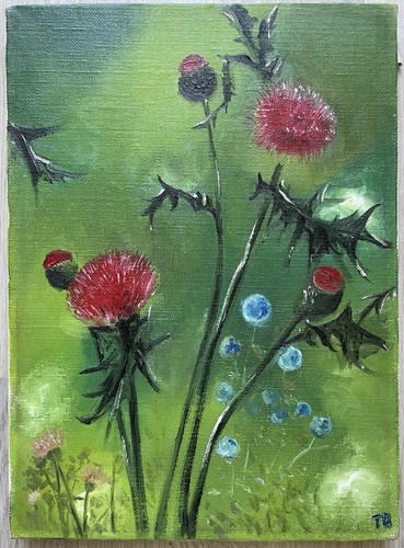 Tableau moderne acrylique - tableau,