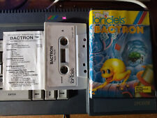 jeu amstrad  464 / 664 / 6128   K7 cassette testée   BACTRON      loriciel