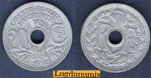 Centimes 1945 ttb ii - 20,