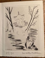 Gravure Etching Colette