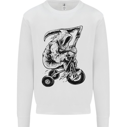 Sweat capuche enfant grim - À,
