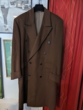 Manteau homme italien chic Pal Zileri tissu Loro Piana taille XL fabriqué en Italie 