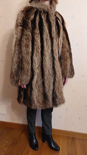 Manteau fourrure de - en,