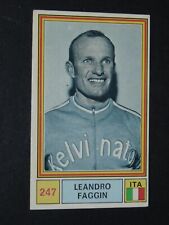 #247 LEANDRO FAGGIN ITALIE PANINI SPRINT 71 CYCLISME 1971