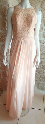 Robe cocktail pêche petit - , 38