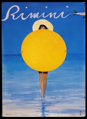 Affiche poster italie rimini - affiche,