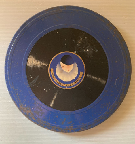 Boite tôle lithographiée - , mes