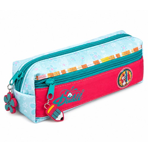 Trousse scolaire diddl - trousse, bleue