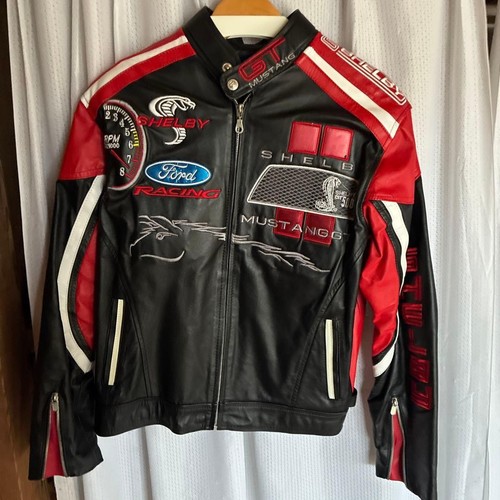 Veste cuir noir ford - veste,