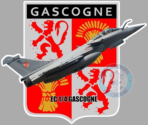 Autocollant rafale avion - rafale,