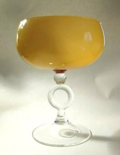 Calice coupe opaline Murano