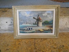 Tableau animé Breton  Moulin