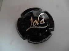 capsule OUDARD F, noir et argent, cuvée Lola, pas courant, à saisir