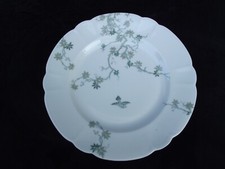 HAVILLAND CH.FIELD Limoges assiette en porcelaine fine décor oiseau vintage