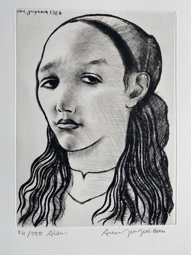 Jacquemin andré gravure - gravure, 1984