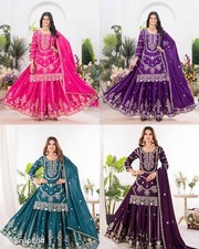 Neuf Indien Créateur Mariage Vêtement Robe Salwar Fête Pakistanais Bollywood