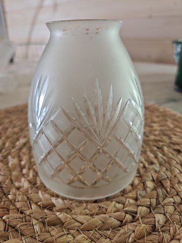 Ancienne tulipe cristal taille - tulipe,