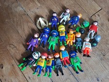 Playmobil Lot Pilote Moto Voiture Casque F1 Rallye 