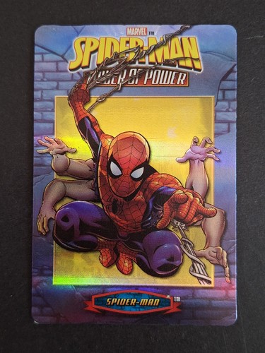 Spider man carte marvel 017 - spider-man,