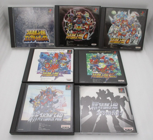 Ps1 super robot wars f - robot,