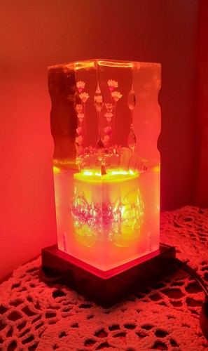 Lampe veilleuse sculpture - sculpture, en