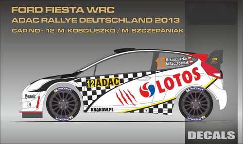 Decals ford fiesta wrc - ford,